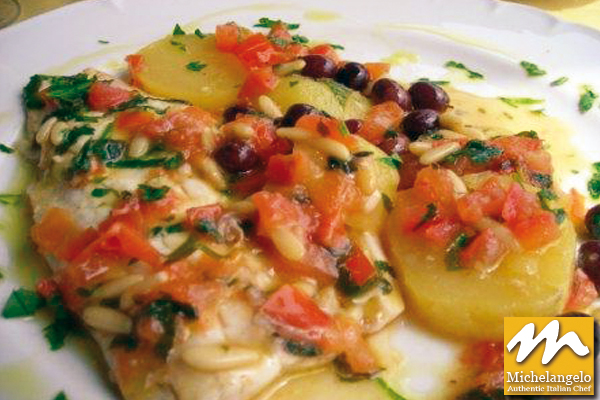 Branzino Ligurian Style