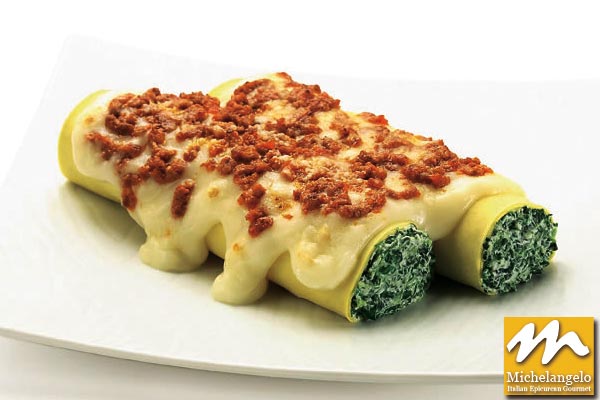 Cannelloni with Ricotta and Spinach