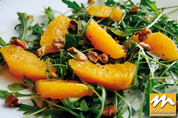 Arugula, Orange and Walnut Salad