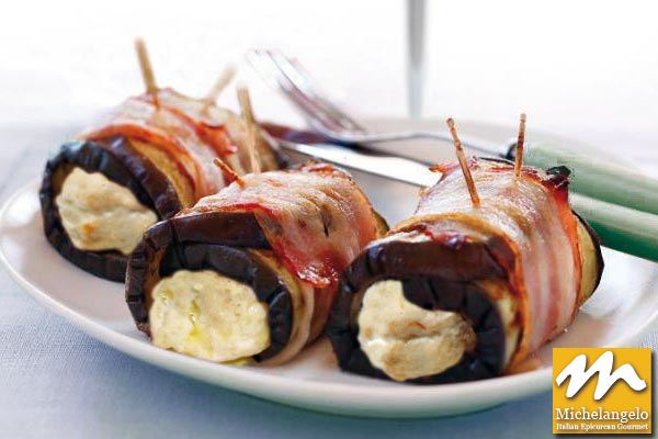 Eggplant Roulades with Potatoes