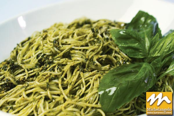 Linguini with Fresh Pesto