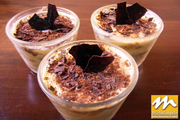 Mascarpone with Dark Chocolate Slivers