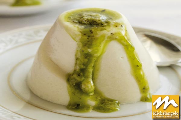 Panna Cotta with Kiwi