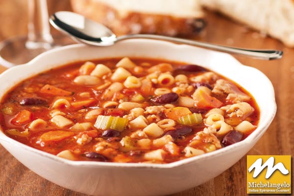 Beans Soup with Pasta