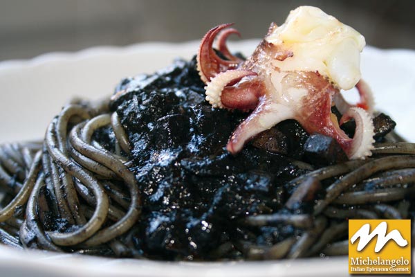 Spaghetti with Squid Ink